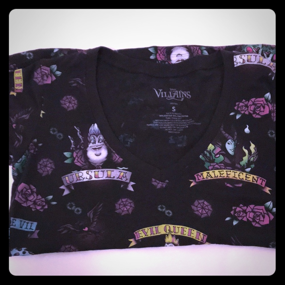 Disney villains tee